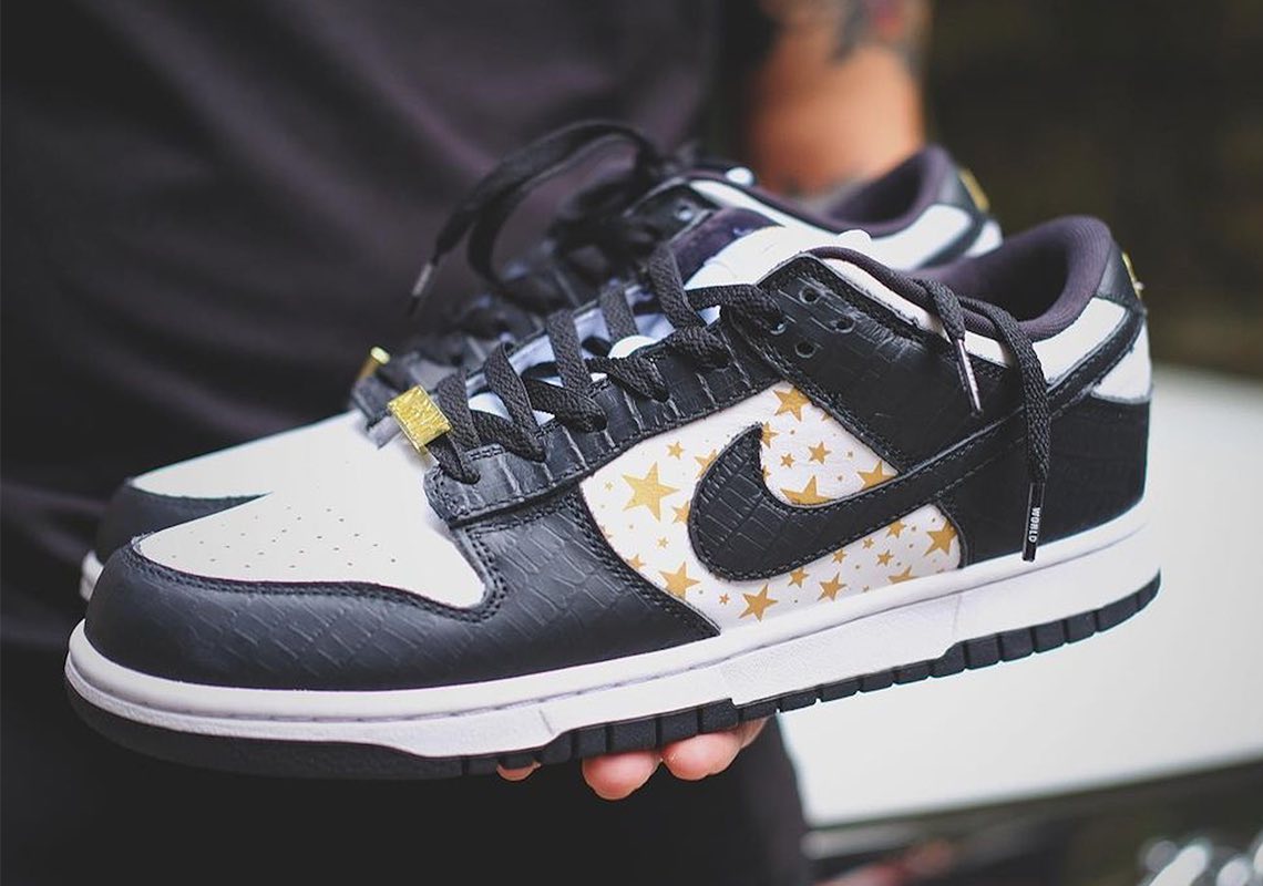 Supreme x Nike SB Dunk Low, le prime immagini ufficiali