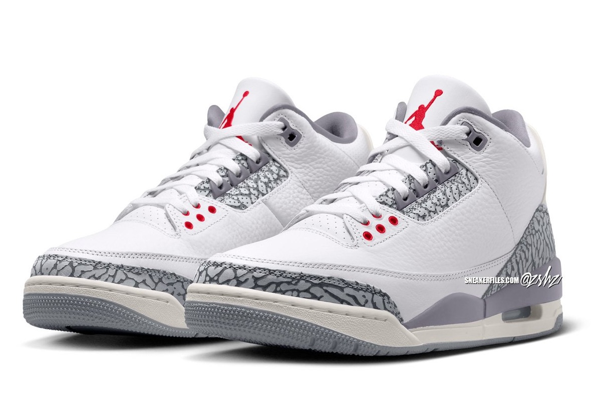 Air Jordan 3 "Cement Grey" Una Rivisitazione del Classico Italianhype