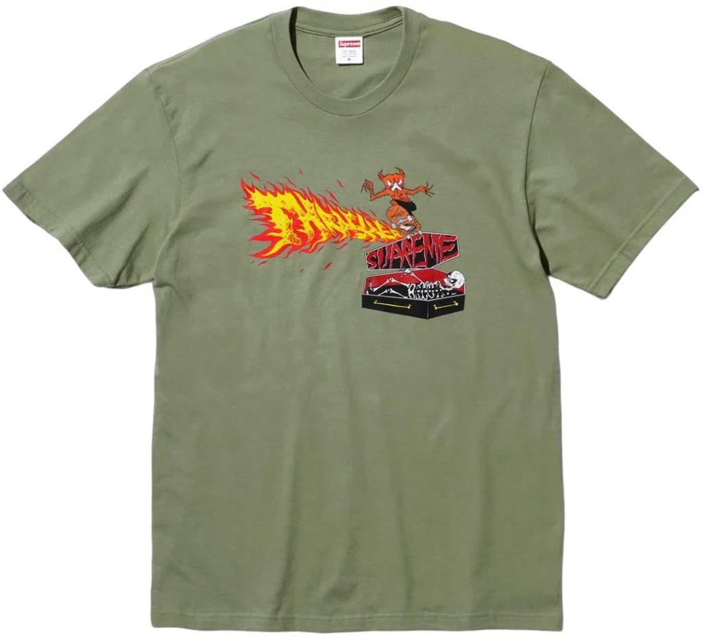 Supreme®:Thrasher® Back Tail Tee