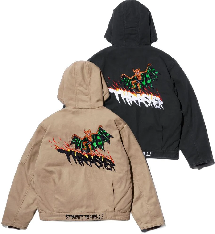 Supreme®:Thrasher® Hooded Work Jacket