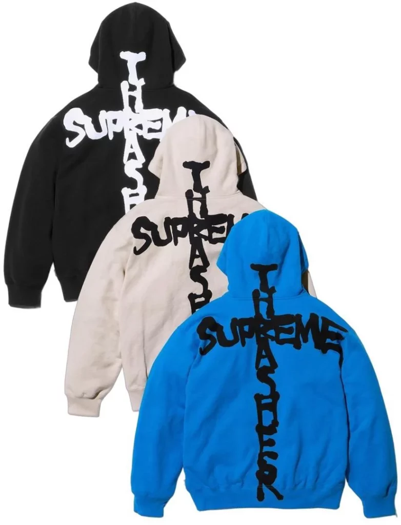 Supreme®:Thrasher® Zip Up Hooded Sweatshirt