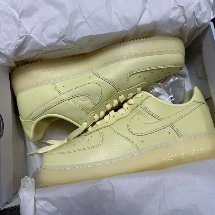 Drake Nike Nocta Air Force 1 Low Citron Tint Cz8065 800 Release Info