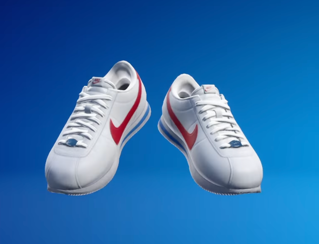 Nike Cortez in ‘Fortnite Kicks.’ Credit @HYPEX