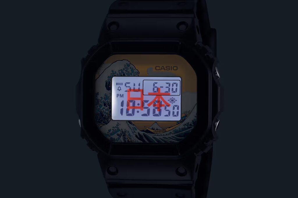 g shock hokusai thirty six views of mount fuji dw 5600khg24 1jr dw 5600khk24 1jr release info 002