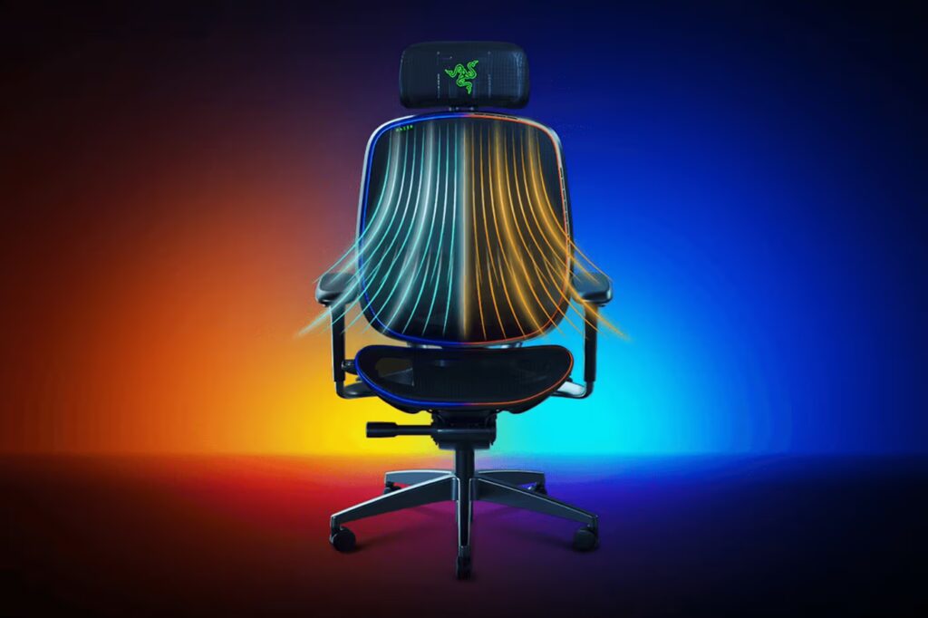 razer announces worlds first heating cooling gaming chair project arielle details 001