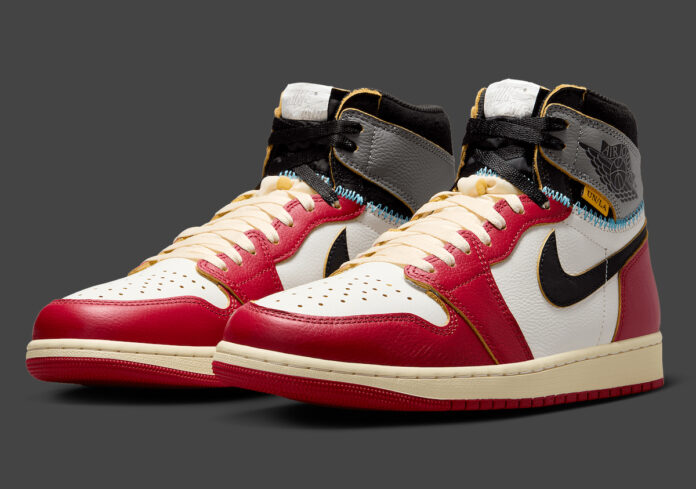 Union Air Jordan 1 High OG Varsity Red HV8563 600