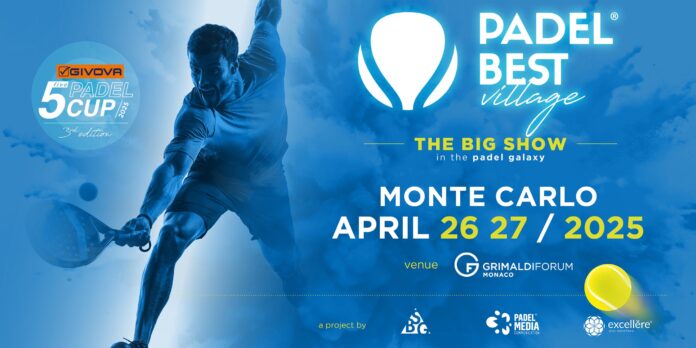 padel best village 2025 monaco locandina